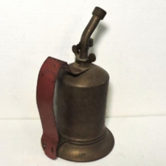 Vintage Blow Torch Scovil Blue Blast 1/2 Pint Tools Industrial Decor Rep… - Picture 3 of 7